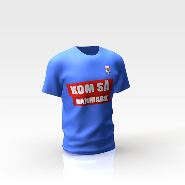 T-shirt med kampagnetryk